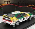 AUDI  QUATTRO N 11 RALLY 1000 PISTES 1983 J.PANCIATICI - A.TABET  WHITE GREEN YELLOW