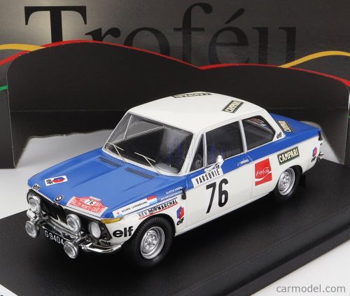 BMW  2002 Ti (night version) N 76 RALLY MONTECARLO 1973 A.KRIDEL - J.BRANDENBURGER  BLUE WHITE