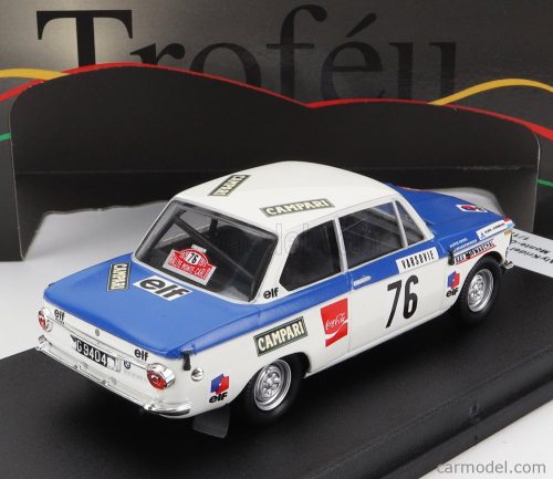 BMW  2002 Ti (night version) N 76 RALLY MONTECARLO 1973 A.KRIDEL - J.BRANDENBURGER  BLUE WHITE