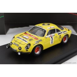   RENAULT  ALPINE A110 N 1 RALLY TOUR DE LA REUNION 1979 B.BEGUIN - P.OZOUX  YELLOW