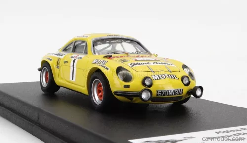 RENAULT  ALPINE A110 N 1 RALLY TOUR DE LA REUNION 1979 B.BEGUIN - P.OZOUX  YELLOW