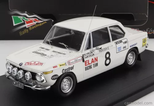 BMW  2002 Ti (night version) N 8 RALLY MONTECARLO 1971 W.POLTINGER - H.HARTINGER  WHITE