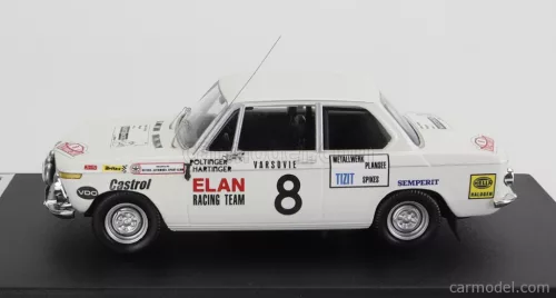 BMW  2002 Ti (night version) N 8 RALLY MONTECARLO 1971 W.POLTINGER - H.HARTINGER  WHITE