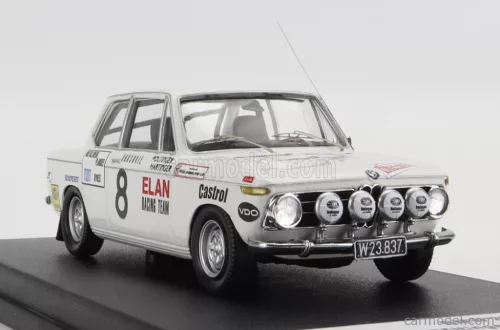 BMW  2002 Ti (night version) N 8 RALLY MONTECARLO 1971 W.POLTINGER - H.HARTINGER  WHITE