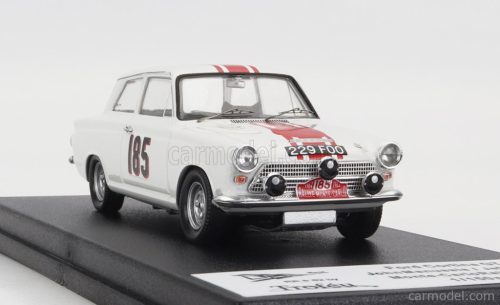 FORD ENGLAND  CORTINA GT N 185 RALLY MONTECARLO 1964 J.MANUSSIS - J.UREN  WHITE RED