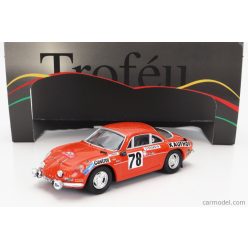   RENAULT  ALPINE A110 N 78 RALLY MONTECARLO 1975 F.VON DER LEYEN - P.DIEKMANN  DARK ORANGE