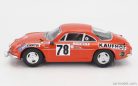 RENAULT  ALPINE A110 N 78 RALLY MONTECARLO 1975 F.VON DER LEYEN - P.DIEKMANN  DARK ORANGE