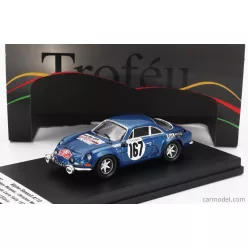   RENAULT  ALPINE A110 1600 N 167 RALLY MONTECARLO 1972 VITOR COLACO MARQUES - CHRISTIAN MELVILLE  BLUE