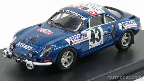 RENAULT  ALPINE A110 N 43 RALLY BANDAMA 1974 S-MEHTA - M-DOUGHTY  BLUE MET
