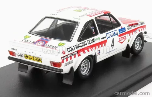 Ford  ESCORT MKII RS 1800 (night version) N 4 3rd RALLY 1000 LAKES 1975 TIMO MAKINEN - HENRY LIDDON  WHITE RED