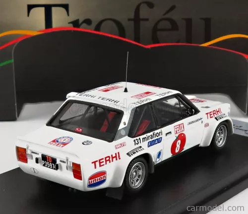 FIAT  131 ABARTH N 8 RALLY 1000 LAKES 1978 S-LAMPINEN - J-MARKKANEN  WHITE