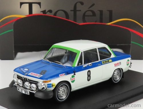 BMW  2002 Ti (night version) N 8 RALLY ACROPOLIS 1972 T.FALL - M.WOOD  WHITE BLUE