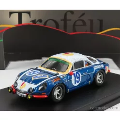   RENAULT  A110 ALPINE N 19 RALLY ACROPOLIS 1972 SIROCO - M.ANDRIOPOULOS  BLUE WHITE