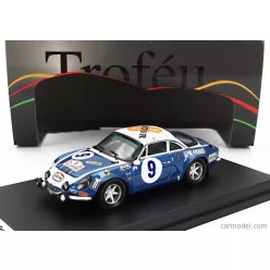   RENAULT  A110 ALPINE (night version) N 9 2nd RALLY ACROPOLIS 1975 TASSOS LIVIERATOS (SIROCO) - MILTOS ANDRIOULOS  BLUE MET WHITE