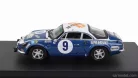 RENAULT  A110 ALPINE (night version) N 9 2nd RALLY ACROPOLIS 1975 TASSOS LIVIERATOS (SIROCO) - MILTOS ANDRIOULOS  BLUE MET WHITE
