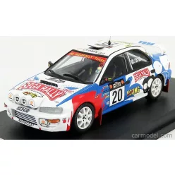   SUBARU  IMPREZA WRX (night version) N 20 RALLY SAFARI 1999 H-MIYOSHI - E-OSAWA  WHITE RED LIGHT BLUE