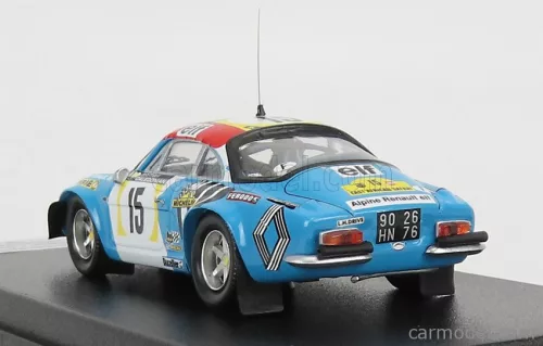 RENAULT  ALPINE A110 N 15 RALLY EAST AFRICAN SAFARI 1974 J.L.THERIER - V.LAVERNE