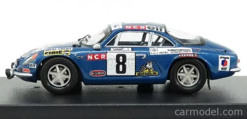 RENAULT  ALPINE A110 N 8 RALLY DU MAROC 1974 TAHITIEN - G.DE WARREN