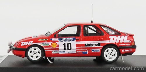 FORD ENGLAND  SIERRA XR4x4 (night version) N 10 RALLY NEW ZEALAND 1988 B.STOKES - G.ADAMS  RED WHITE