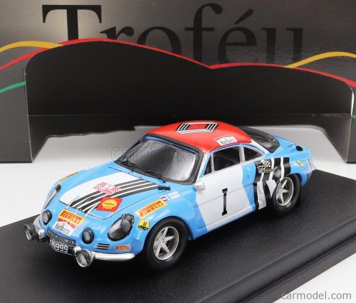 RENAULT  ALPINE A110 N I RALLY POLAND 1974 S-ZASADA - E-ZASADA  BLUE WHITE RED