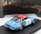 RENAULT  ALPINE A110 N I RALLY POLAND 1974 S-ZASADA - E-ZASADA  BLUE WHITE RED