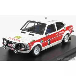   TOYOTA  COROLLA N 3 RALLY SWEDEN 1971 H.MIKKOLA - A.HERTZ  WHITE RED
