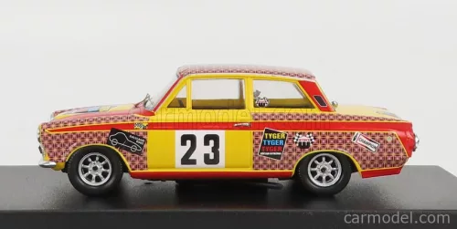 Ford  LOTUS CORTINA 23 TOURING CAR CHAMPIONSHIP SWEDEN 1968 E-BERGER  RED YELLOW