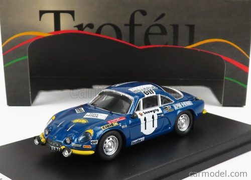 RENAULT  ALPINE A110 N 11 3rd RALLY SWEDEN 1973 J.L.THERIER - M.CALLEWAERT