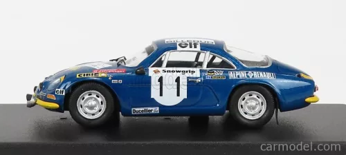 RENAULT  ALPINE A110 N 11 3rd RALLY SWEDEN 1973 J.L.THERIER - M.CALLEWAERT