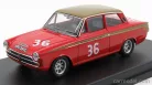FORD ENGLAND  LOTUS CORTINA N 36 SNETTERTON 1966 J.STEWART  RED GOLD
