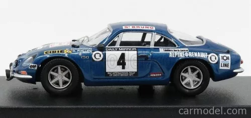 RENAULT  ALPINE A110 N 4 RALLY RAC 1971 O.ANDERSSON - G.PHILLIPS  BLUE MET