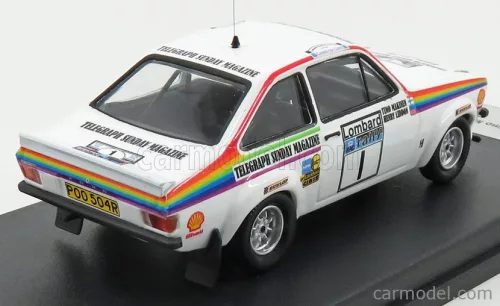 Ford  ESCORT MKII N 1 RALLY RAC LOMBARD 1976 T-MAKINEN - H-LIDDON  WHITE