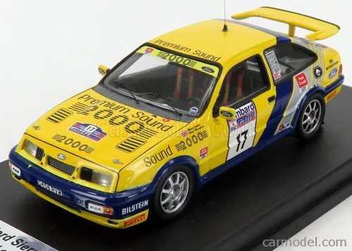FORD ENGLAND  SIERRA RS COSWORTH N 17 RALLY RAC LOMBARD 1988 M.LOVELL - T.HARRYMAN  YELLOW