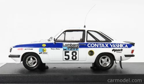 FORD ENGLAND  ESCORT MKII RS2000 N 58 RALLY RAC LOMBARD 1978 H.BOHNE - P.DIEKMANN