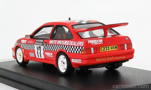FORD ENGLAND  SIERRA COSWORTH RS N 17 RALLY NATIONAL BREAKDOWN 1987 R.STONEMAN - P.DAVIS