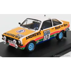   FORD ENGLAND  ESCORT MKII (night version) N 10 2nd RALLY RAC LOMBARD 1979 R.BROOKES - P.WHITE  YELLOW WHITE BLUE