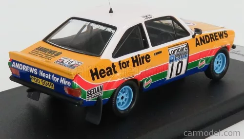 FORD ENGLAND  ESCORT MKII (night version) N 10 2nd RALLY RAC LOMBARD 1979 R.BROOKES - P.WHITE  YELLOW WHITE BLUE