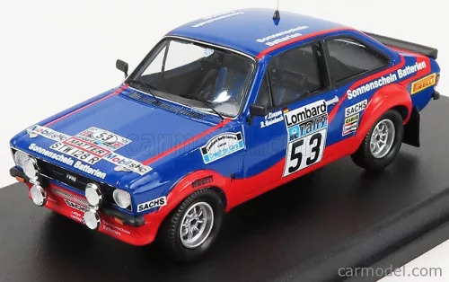 Ford  ESCORT MKII N 53 20th RALLY RAC 1977 M-WILSON - T-HARRYMAN  BLUE RED