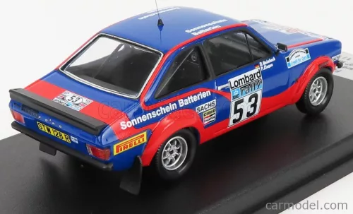 Ford  ESCORT MKII N 53 20th RALLY RAC 1977 M-WILSON - T-HARRYMAN  BLUE RED