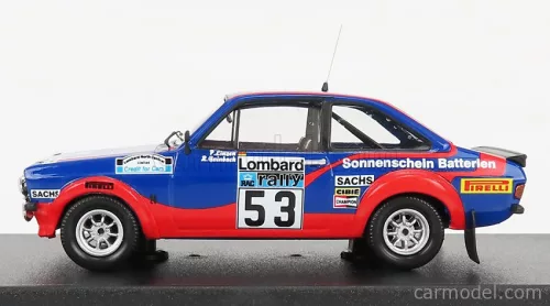 Ford  ESCORT MKII N 53 20th RALLY RAC 1977 M-WILSON - T-HARRYMAN  BLUE RED