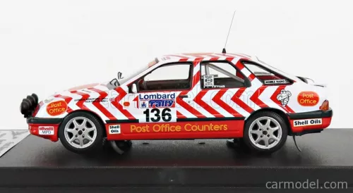 FORD ENGLAND  SIERRA XR4x4 (night version) N 136 RALLY RAC LOMBARD 1987 K.RIDLEY - G.BRADFORD