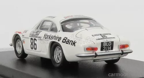 RENAULT  ALPINE A110 N 86 RALLY RAC LOMBARD 1972 J.ROBINSON - D.RODGERS