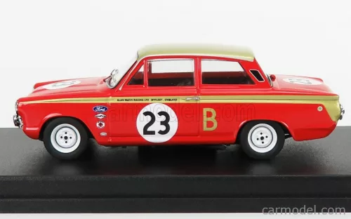 Ford  LOTUS CORTINA N 23 12h MARLBORO 1966 Sir J-WHITMORE - F-GARDNER  RED GOLD