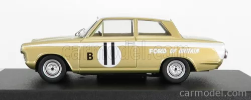 Ford  CORTINA GT N 11 2nd 12h MARLBORO 1963 H-TAYLOR - J-BLUMER  GOLD MET WHITE