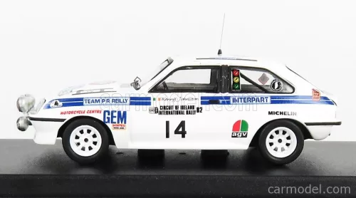 VAUXHALL  CHEVETTE HSR (night version) N 14 RALLY CIRCUIT OF IRELAND 1982 B.FAGAN - K.JOHNSTON  WHITE