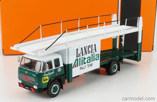 FIAT  673 TRUCK CAR TRANSPORTER TEAM LANCIA ALITALIA RALLY 1976