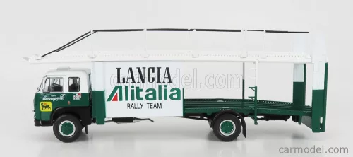 FIAT  673 TRUCK CAR TRANSPORTER TEAM LANCIA ALITALIA RALLY 1976