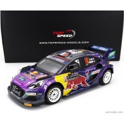   FORD ENGLAND  PUMA RALLY1 RED BULL TEAM FORD WORLD RALLY M-SPORT N 19 WINNER RALLY MONTECARLO 2022 S.LOEB - I.GALMICHE  PURPLE YELLOW BLACK