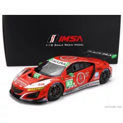   ACURA  NSX GT3 EVO22 TEAM RACERS EDGE N 93 GTD CLASS 24h DAYTONA 2023 R.BRISCOE - D.FORMAL - A.HARRISON - K.MARCELLI  RED