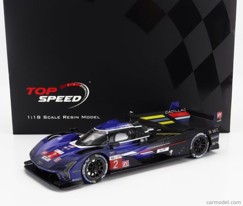 CADILLAC  V-SERIES-R LMC55R 5.5L V8 TEAM CADILLAC RACING N 2 3rd 24h LE MANS AFTER RACE 2023 EARL BAMBER - ALEX LYNN - RICHARD WESTBROOK  BLUE BLACK